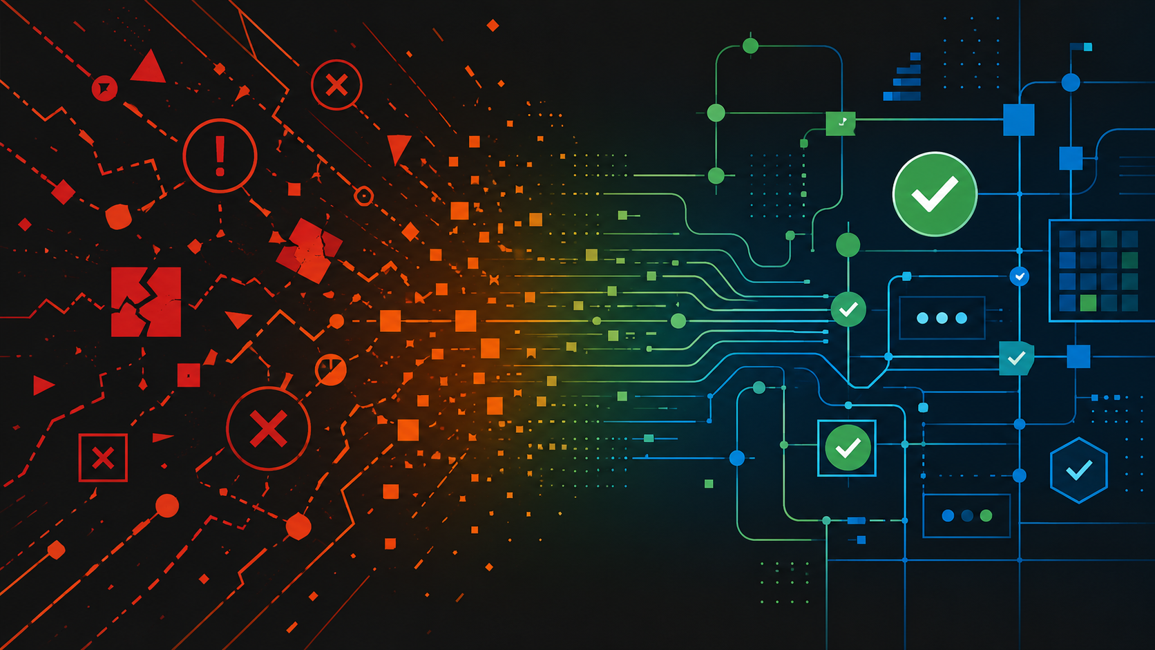 System error to success visualization